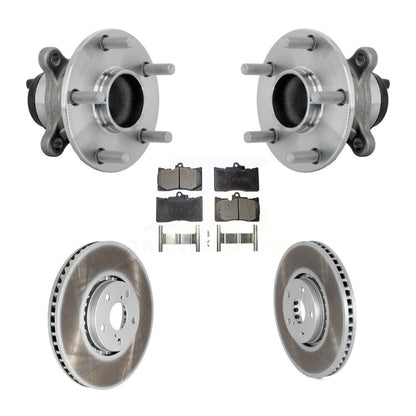 Kit de plaquettes de Rotor de frein, ensemble de roulements de moyeu avant, pour Lexus IS350 IS300 IS200