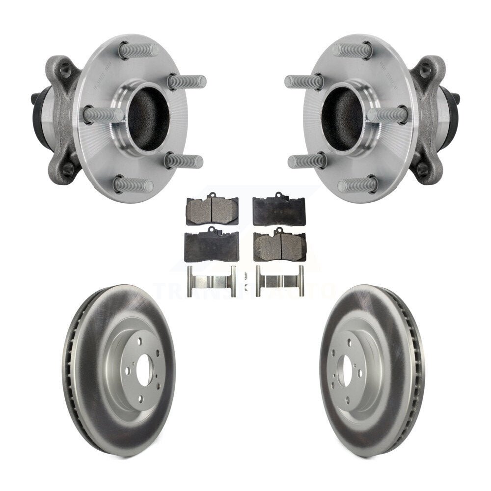 Kit de plaquettes de Rotor de frein, ensemble de roulements de moyeu avant, pour Lexus IS300 IS350 IS200