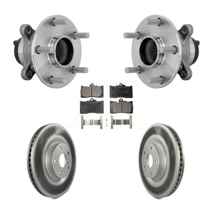 Kit de plaquettes de Rotor de frein, ensemble de roulements de moyeu avant, pour Lexus IS300 IS350 IS200