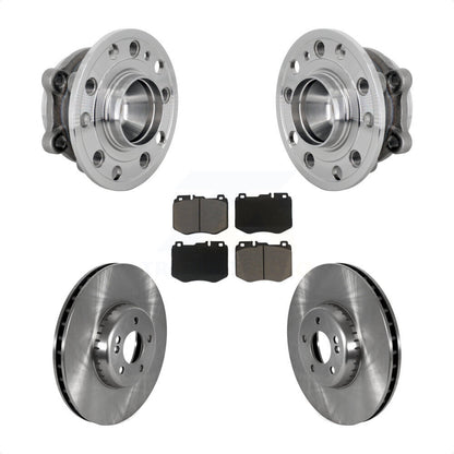 Kit de plaquettes de Rotor de frein à disque, ensemble de roulements de moyeu avant, pour Mercedes-Benz C300 C350