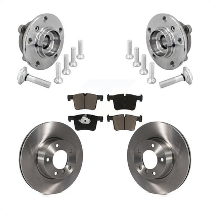Kit de Rotor et de plaquettes de frein, roulement de moyeu avant, pour BMW 330i xDrive 230i 430i Gran Coup