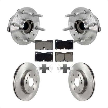 Kit de plaquettes de Rotor de frein, roulement de moyeu avant, pour Chevrolet GMC Silverado 1500 Sierra X