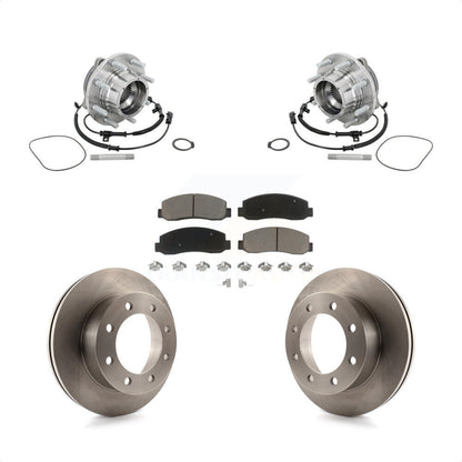 Kit de plaquettes de Rotor de frein, roulement de moyeu avant, pour Ford F-450 Super Duty Crew Cab Picku