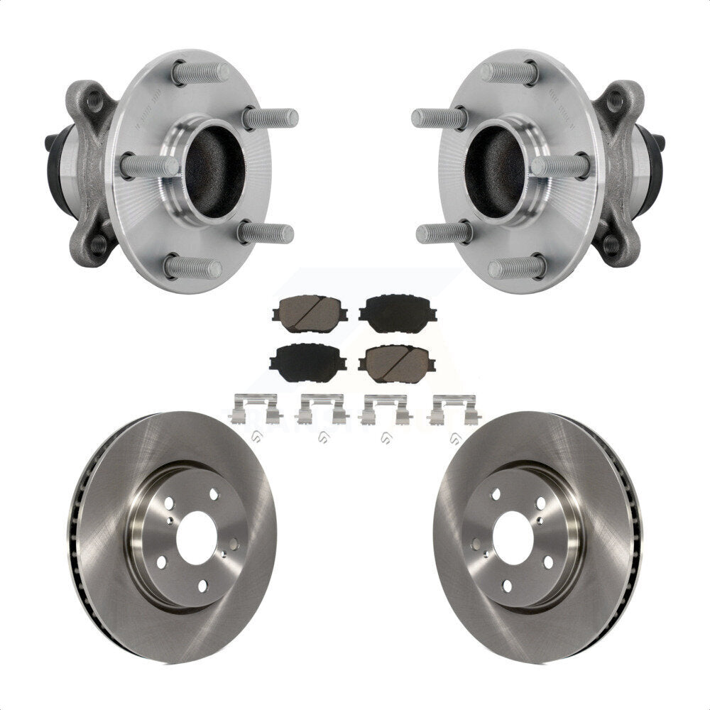 Kit de plaquettes de Rotor de frein, roulement de moyeu avant, pour Lexus IS250 14, sans emballage F Sport