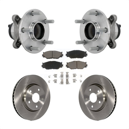 Kit de plaquettes de Rotor de frein, roulement de moyeu avant, pour Lexus IS250 14-15, avec emballage F Sport