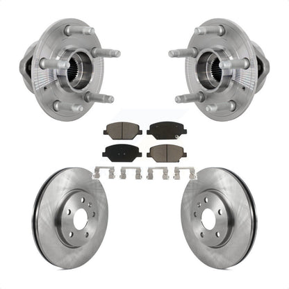 Ensemble de roulements de moyeu avant, Rotors et plaquettes de frein à disque, Kit pour Buick Envision