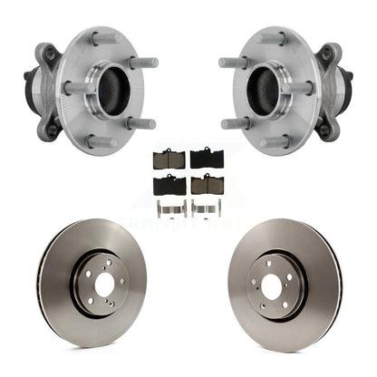 Kit de plaquettes de Rotor de frein à disque, ensemble de roulements de moyeu avant pour Lexus IS350 IS300 IS200