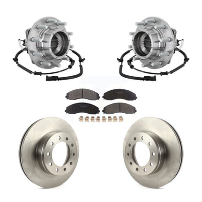 Kit de plaquettes de Rotor de frein à disque, roulement de moyeu avant, pour Ford F-450 Super Duty F-550 4 X