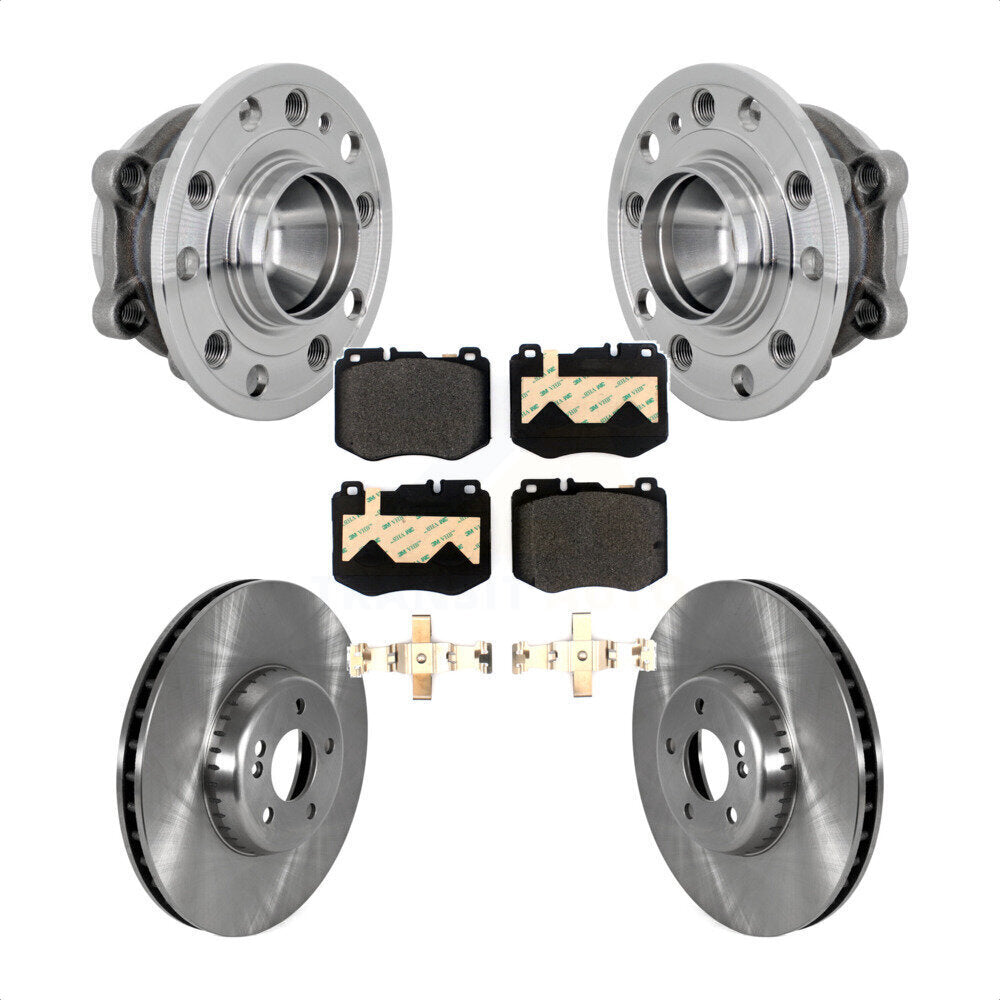 Kit de plaquettes de Rotor de frein à disque, ensemble de roulements de moyeu avant, pour Mercedes-Benz C300 C350