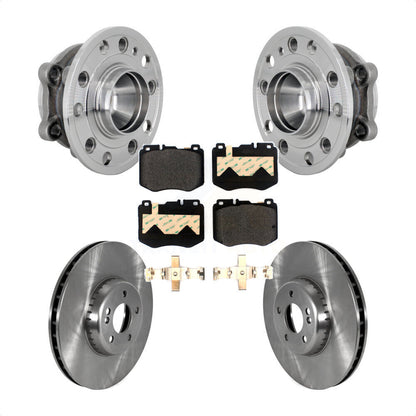 Kit de plaquettes de Rotor de frein à disque, ensemble de roulements de moyeu avant, pour Mercedes-Benz C300 C350