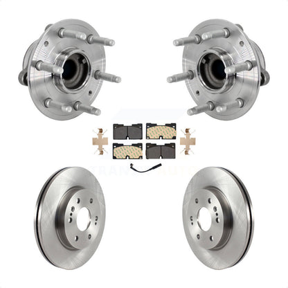 Kit de plaquettes de Rotor de frein, roulement de moyeu avant, pour Chevrolet GMC Silverado 1500 Sierra X