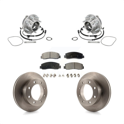 Kit de plaquettes de Rotor de frein, roulement de moyeu avant, pour Ford F-450 Super Duty Crew Cab Picku