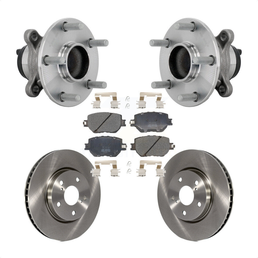 Kit de plaquettes de Rotor de frein, roulement de moyeu avant, pour Lexus IS250 14, sans emballage F Sport
