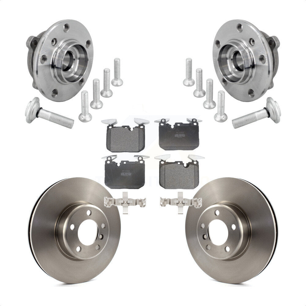 Kit de Rotor et de plaquettes de frein, roulement de moyeu avant, pour BMW 330i xDrive 440i Gran Coupé 320