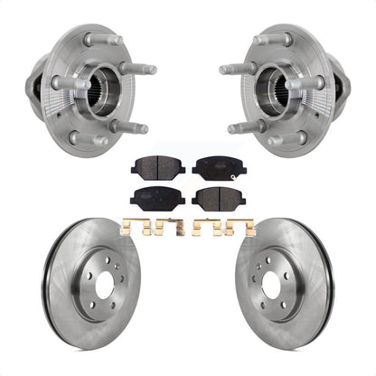 Ensemble de roulements de moyeu avant, Rotors et plaquettes de frein à disque, Kit pour Buick Envision