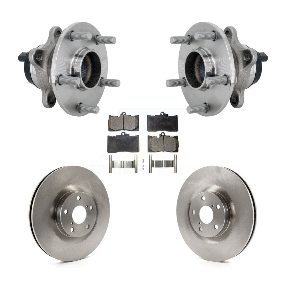 Kit de plaquettes de Rotor de frein, roulement de moyeu avant, pour Lexus GS350 RC300 GS450h GS300 RC200