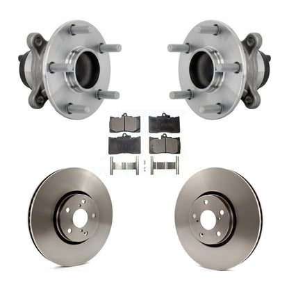 Kit de plaquettes de Rotor de frein à disque, ensemble de roulements de moyeu avant pour Lexus IS350 IS300 IS200