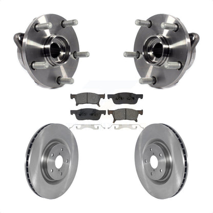 Kit de plaquettes de Rotor de frein à disque, ensemble de roulements de moyeu avant pour Subaru Ascen 2019 – 2023