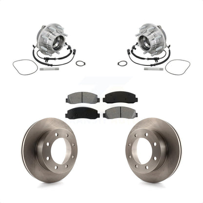 Kit de plaquettes de Rotor de frein, roulement de moyeu avant, pour Ford F-450 Super Duty Crew Cab Picku