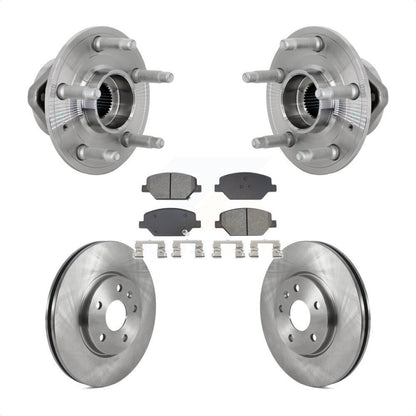 Ensemble de roulements de moyeu avant, Rotors et plaquettes de frein à disque, Kit pour Buick Envision