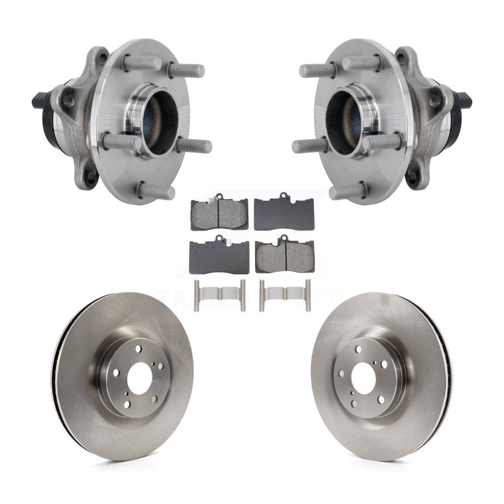 Kit de plaquettes de Rotor de frein, roulement de moyeu avant, pour Lexus GS350 RC300 GS450h GS300 RC200