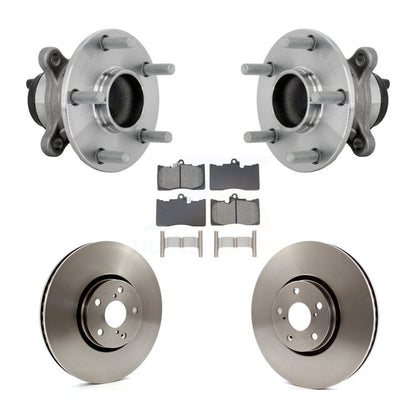 Kit de plaquettes de Rotor de frein à disque, ensemble de roulements de moyeu avant pour Lexus IS350 IS300 IS200