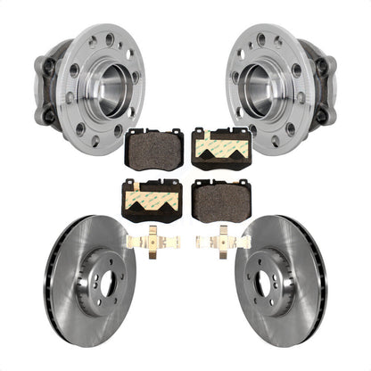 Kit de plaquettes de Rotor de frein à disque, ensemble de roulements de moyeu avant, pour Mercedes-Benz C300 C350