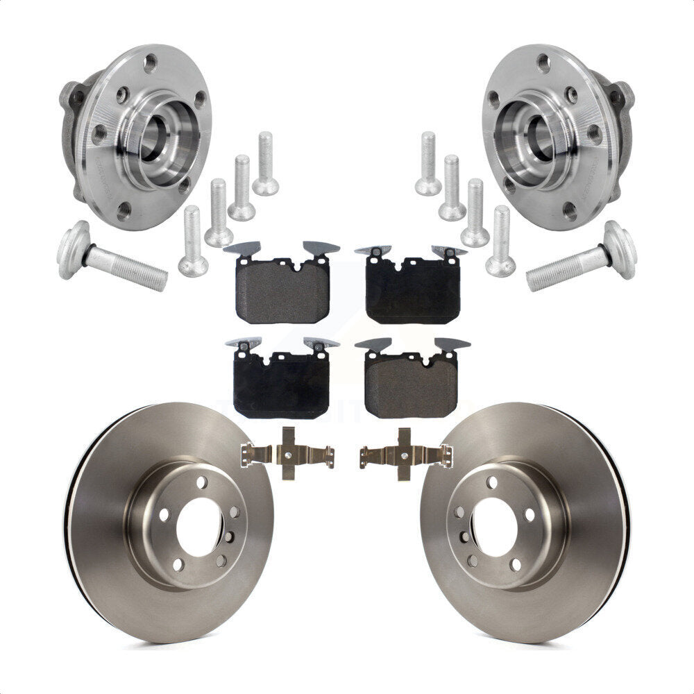 Kit de Rotor et de plaquettes de frein, roulement de moyeu avant, pour BMW 330i xDrive 440i Gran Coupé 320