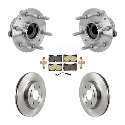 Kit de plaquettes de Rotor de frein, roulement de moyeu avant, pour Chevrolet GMC Silverado 1500 Sierra X