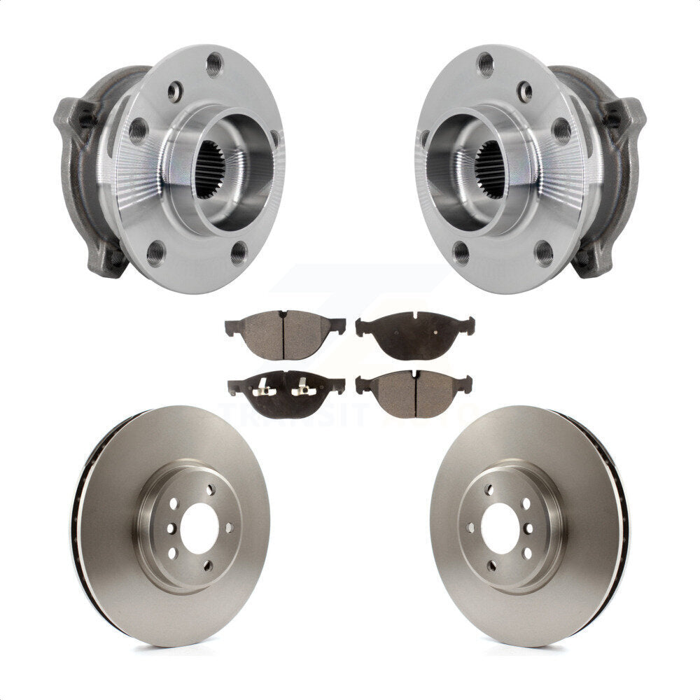 Kit de plaquettes de Rotor de frein, roulement de moyeu avant, pour BMW X5 X6, filetage M12 x 1.25, xDrive50