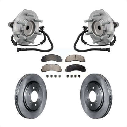 Kit de plaquettes de Rotor de frein à disque, ensemble de roulements de moyeu avant pour Ford F-150 RW 2015 – 2017