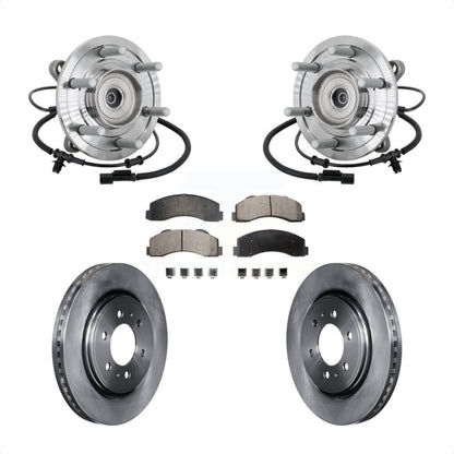 Kit de rotor et de plaquettes de frein à disque, roulement de moyeu avant, pour Ford F-150 Raptor 2017 avec 4W