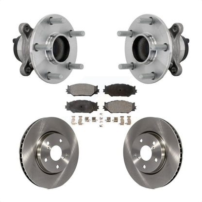 Kit de plaquettes de Rotor de frein, roulement de moyeu avant, pour Lexus IS250 14-15, avec emballage F Sport