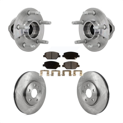 Ensemble de roulements de moyeu avant, Rotors et plaquettes de frein à disque, Kit pour Buick Envision