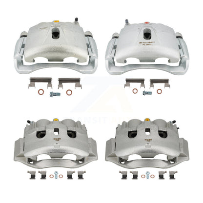 Kit d'étrier de frein avant et arrière pour Chevrolet Express 2009 GMC Savana 4500 – 2020