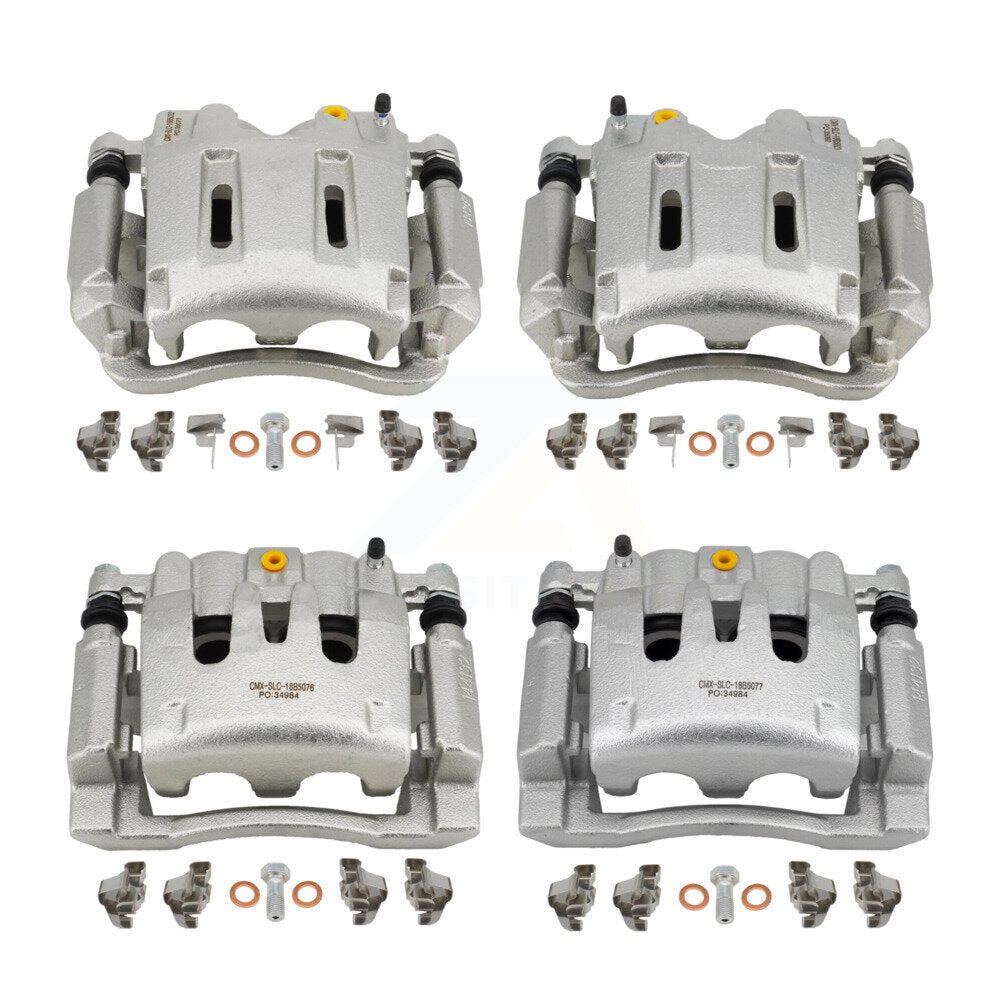 Kit d'étrier de frein à disque avant et arrière, pour Ford F-350 Super Duty F-250 2008 – 2012