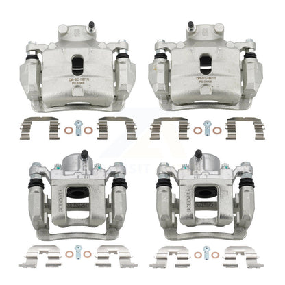 Kit d'étrier de frein à disque avant et arrière, côté gauche droit, pour Hyundai Sonata 2014, 2,0 l