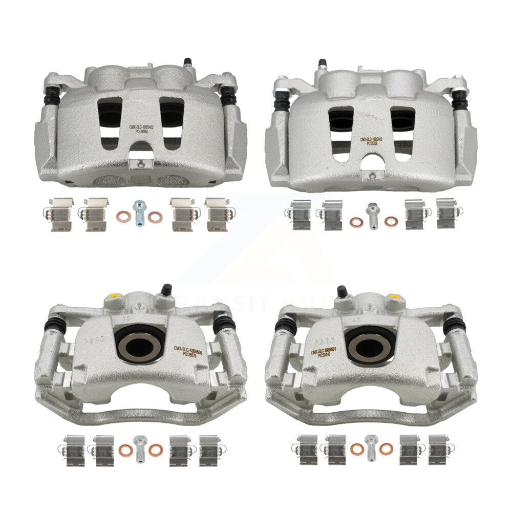 Kit d'étrier de frein avant et arrière pour Jeep Wrangler 2018 – 2022 avec freins robustes