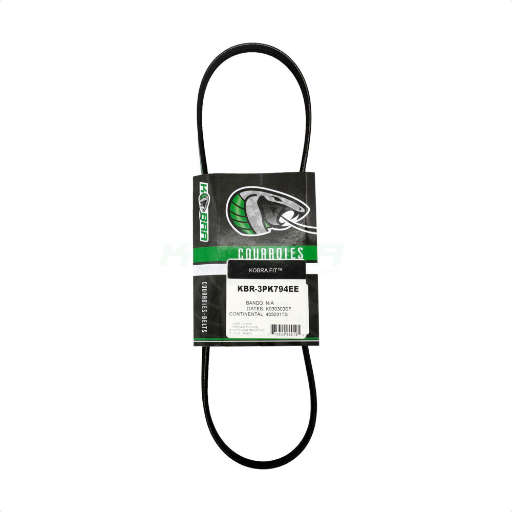 Courroie serpentine pour Mazda Hyundai 3 CX-5 Kia Tucson Sorento Kona Sportage Santa