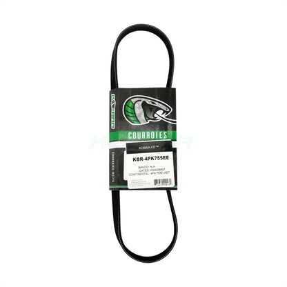 Courroie serpentine de climatisation pour Smart Fortwo 2008 – 2015 KBR-4PK755EE