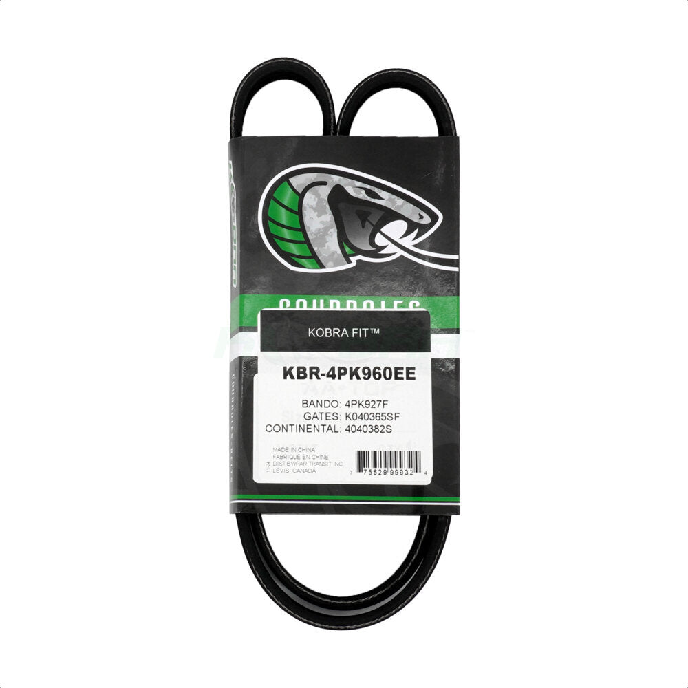 Courroie serpentine de climatisation pour Cadillac CTS 2009 – 2015, 6,2 l KBR-4PK960EE