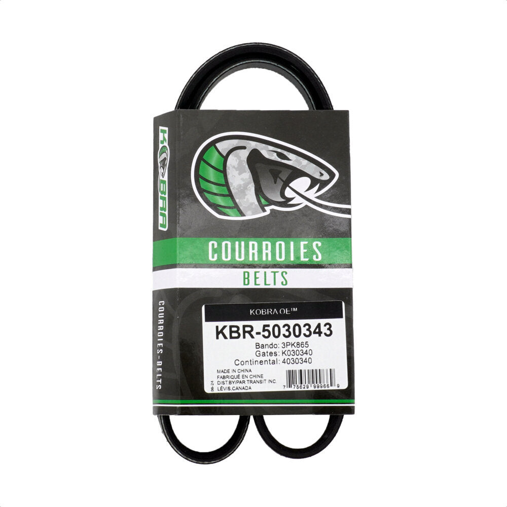 Courroie serpentine d'entraînement principal pour Lexus NX300h 2015-2021 KBR-5030343