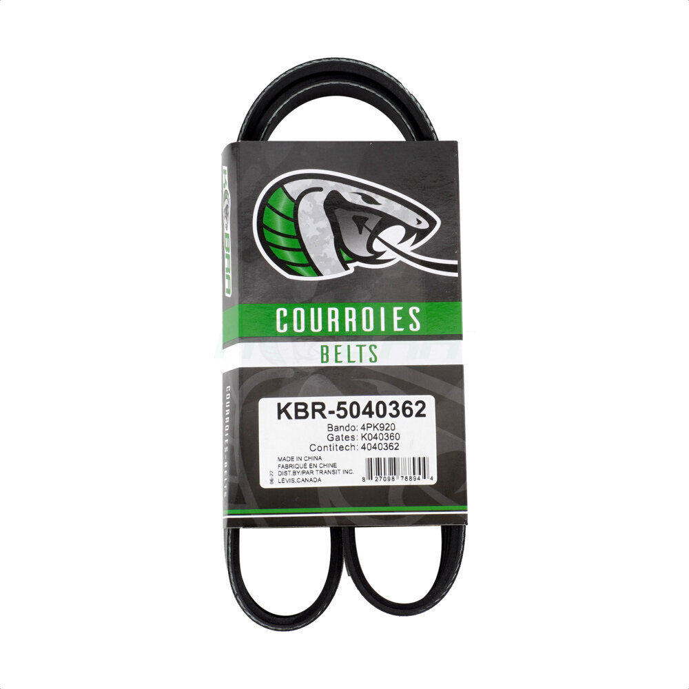 Ceinture serpentine pour Toyota Yaris Echo Mazda Protege Tercel Acura Integra Supra