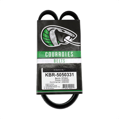 Courroie serpentine d'entraînement principal pour Chevrolet Spark 2013, 33 pouces de longueur KBR-5050331