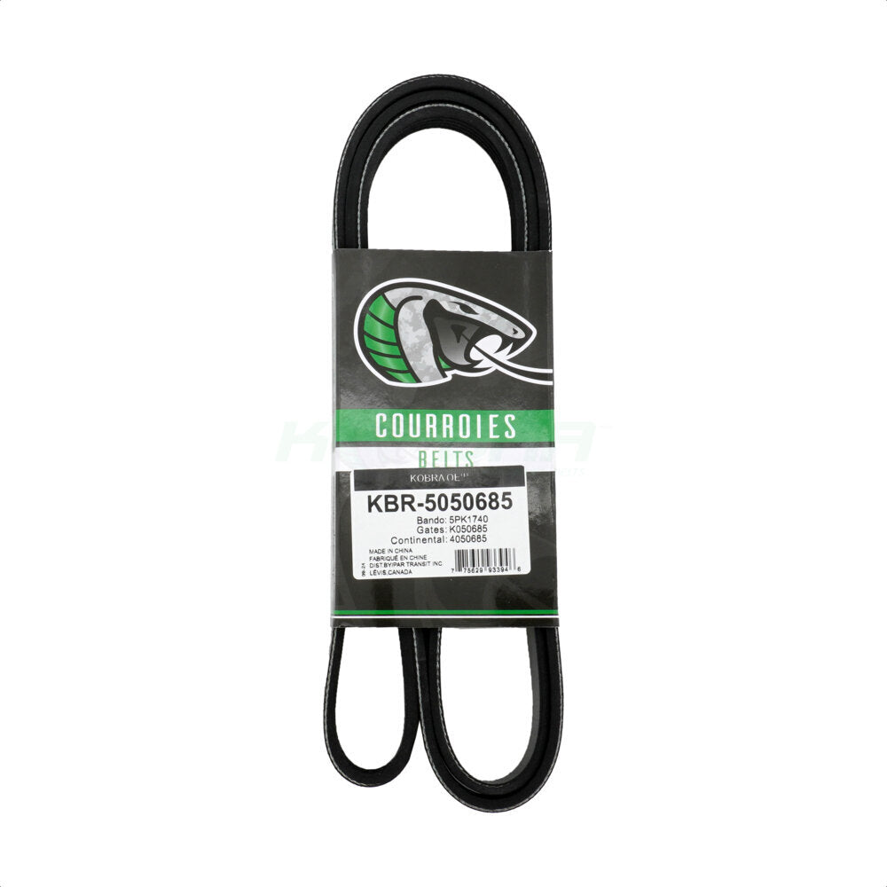 Courroie serpentine d'entraînement principal pour Chevrolet Malibu KBR-5050685