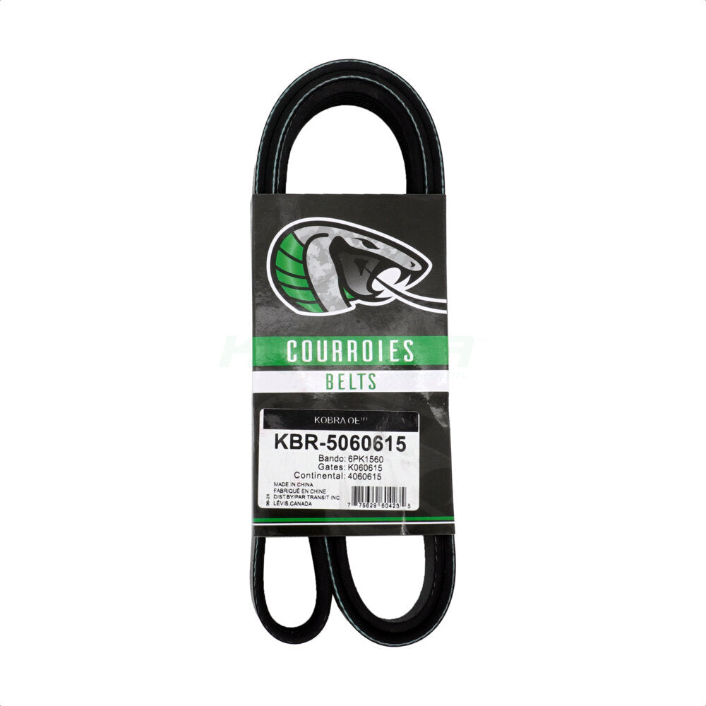 Courroie serpentine pour Toyota Highlander Lexus Camry RX350 Sienna Ford Mustang BMW