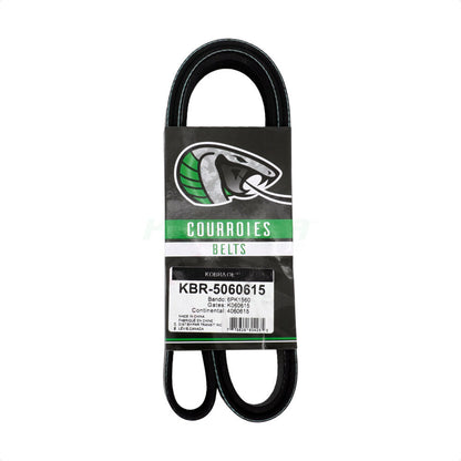 Courroie serpentine pour Toyota Highlander Lexus Camry RX350 Sienna Ford Mustang BMW