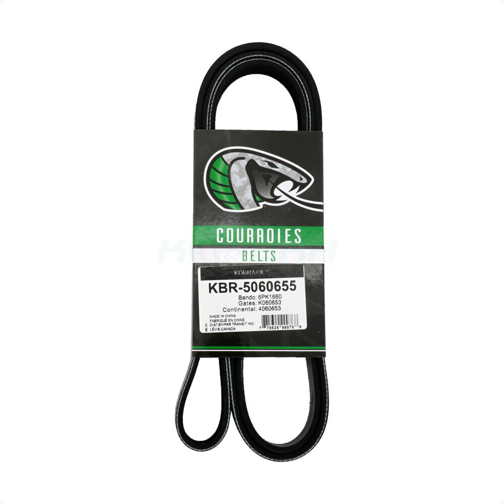 Courroie serpentine pour Volkswagen Ram 1500 Jetta Golf Beetle Chevrolet S10 GMC BMW
