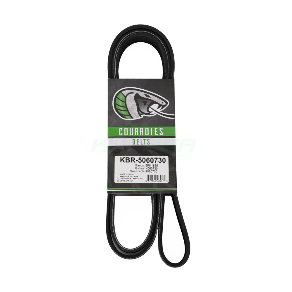 Courroie serpentine pour Ram 1500 classique Ford Ranger Pontiac Vibe Mazda B2300 S10 A