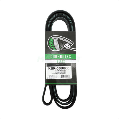 Courroie serpentine pour Honda HR-V Ford F-150 Porsche 911 Boxster Chevrolet Camaro
